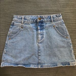 Jean skirt